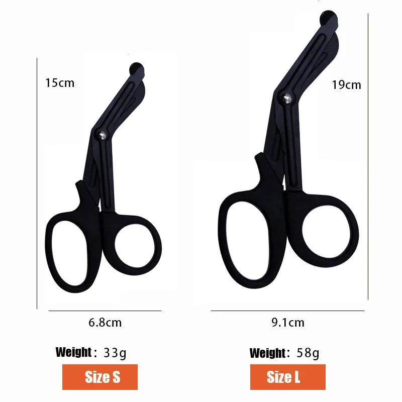 Tijeras tácticas en uso