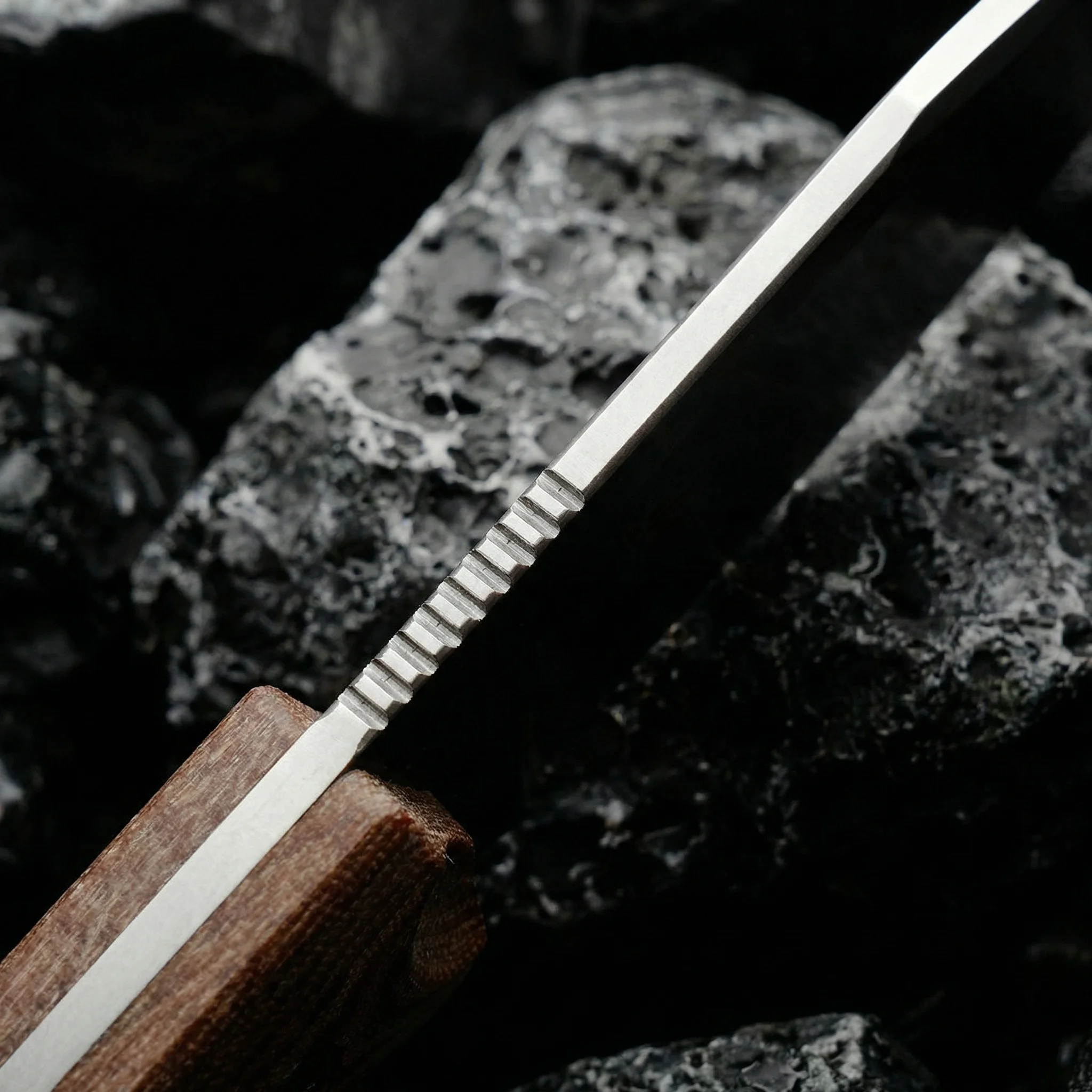 Cuchillo Fijo Emergencia Outdoor – Hoja Fixa Táctica Camping