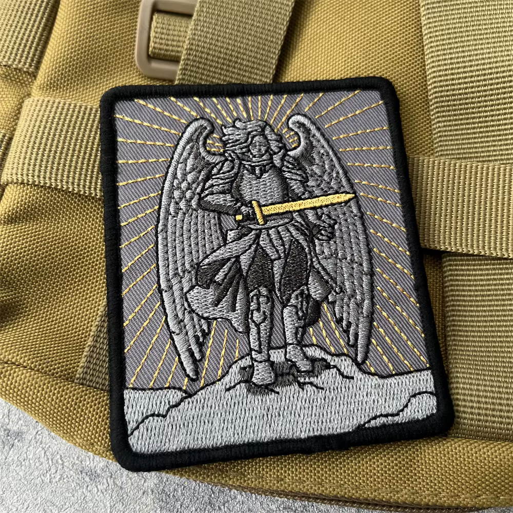 Parche MOLLE Victor St. George Arcángel – Bordado velcro - imagen 4