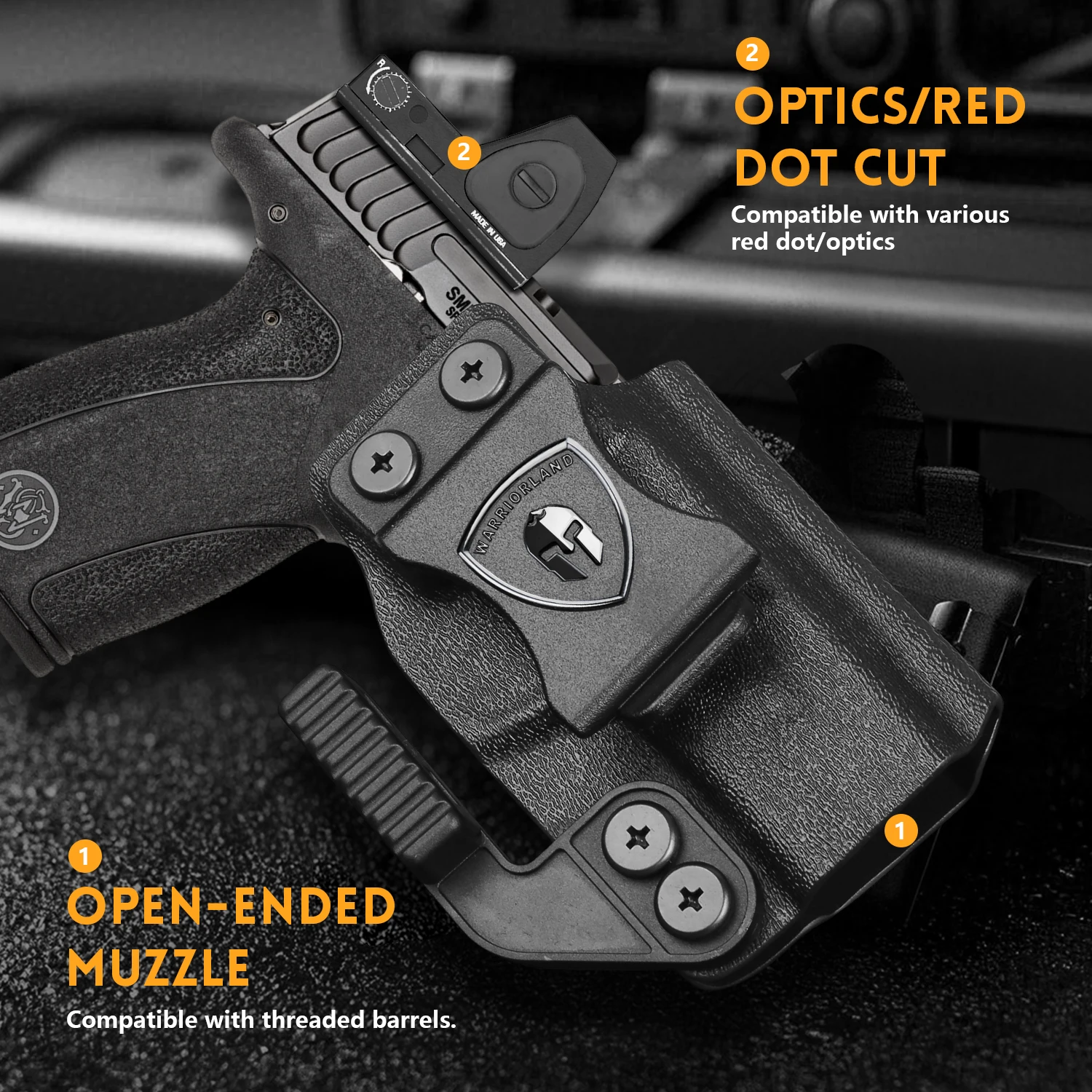 Smith & Wesson Bodyguard 2.0 – Funda IWB Kydex Discreta - imagen 2