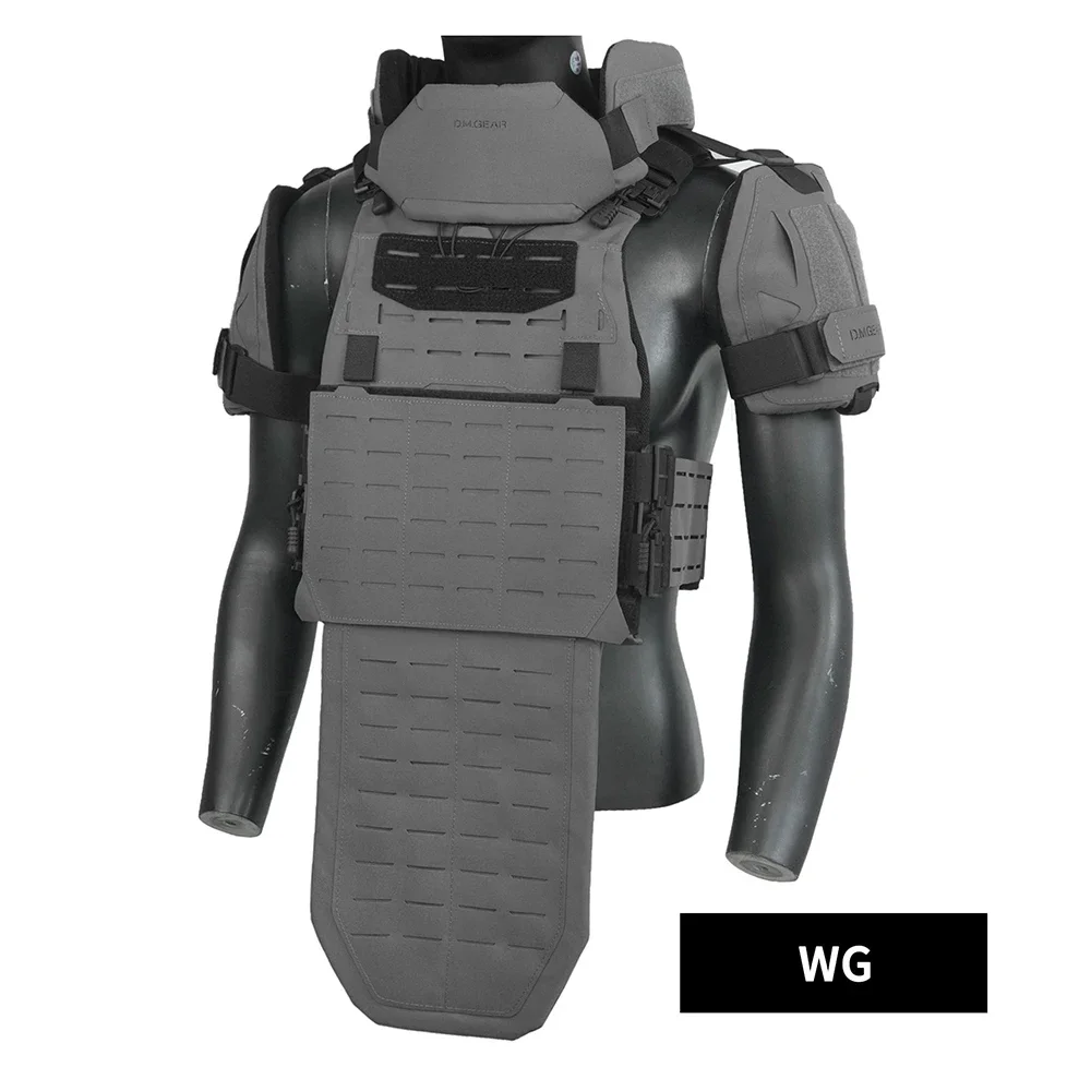 DMGear Chaleco táctico Airsoft con protección de ingle y hombro - imagen 3