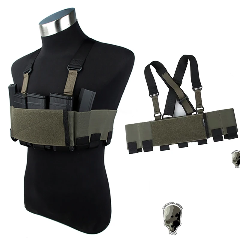 Chaleco táctico TMC RD ligero con bolsa para cargador Airsoft - imagen 3