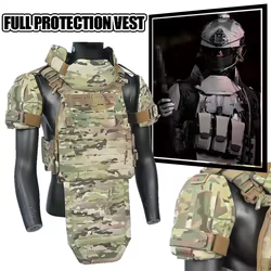 Arrmor Chaleco táctico caza protección ingle cuello hombro resistente