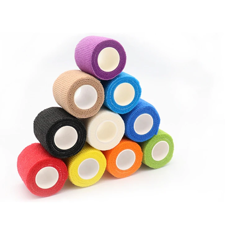 Detalle del tejido no tejido del vendaje