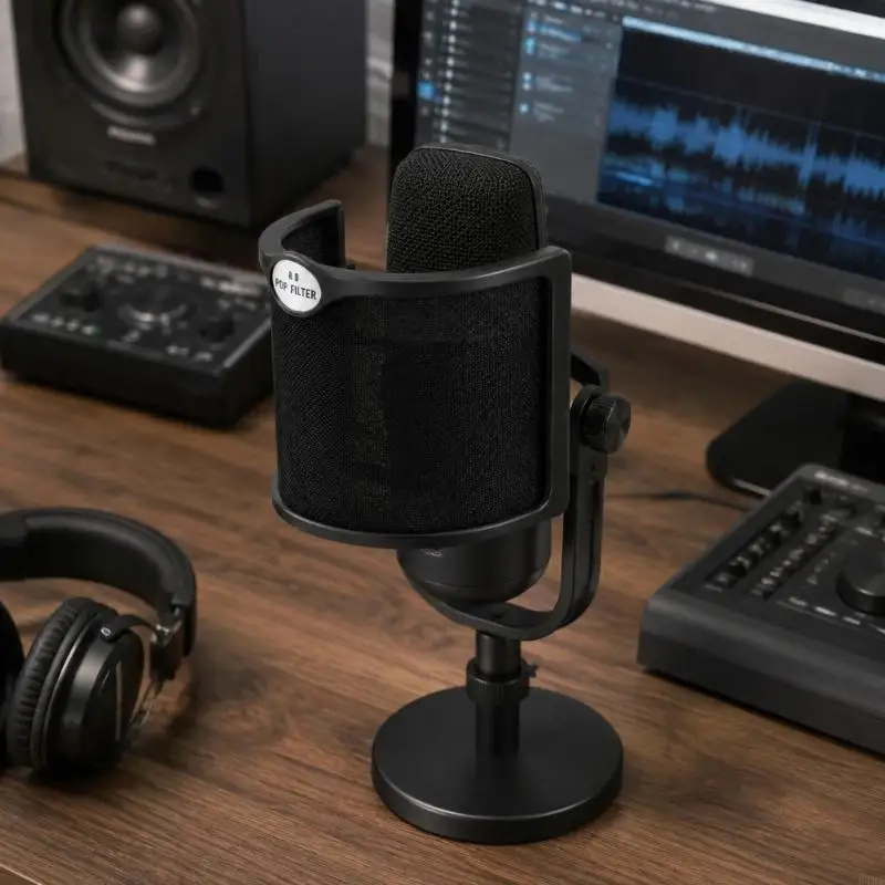 Pantalla antipop para micrófono de condensador y podcast - imagen 5