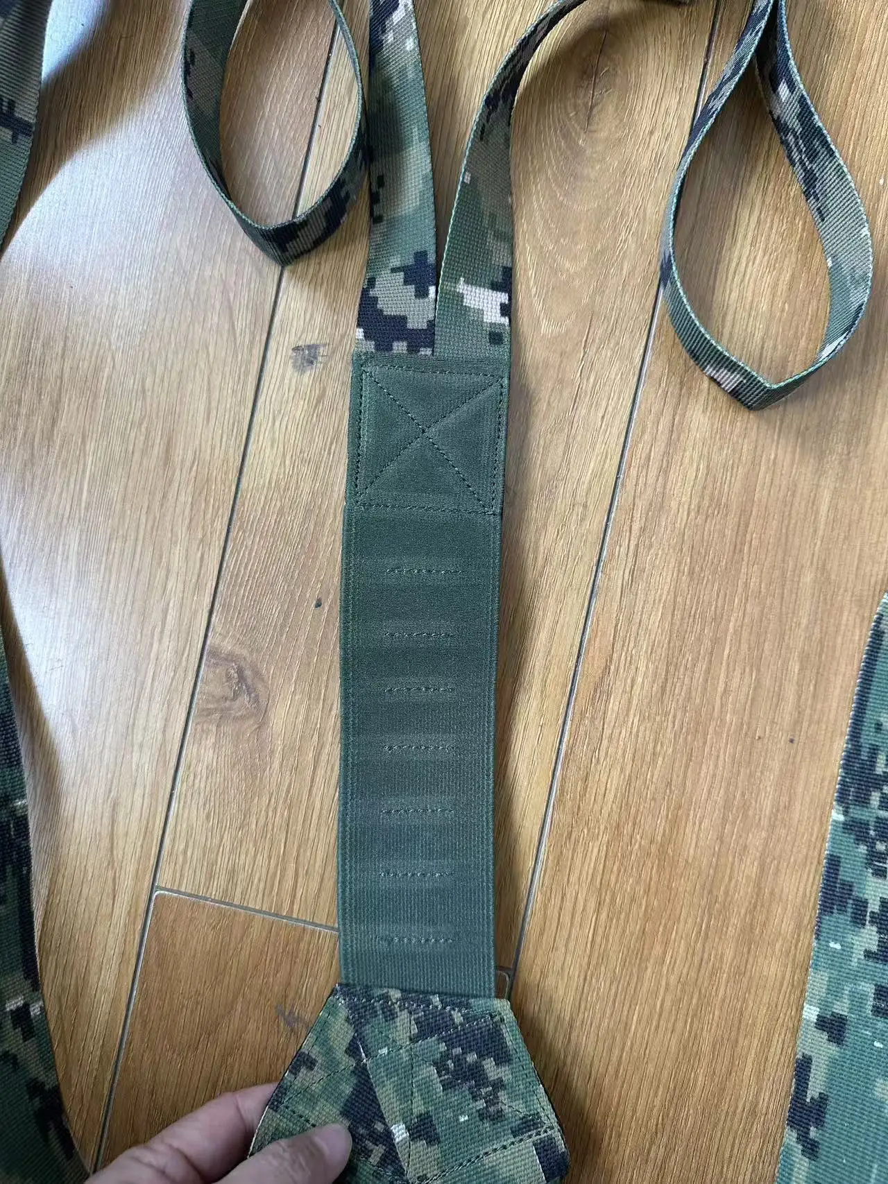 Cinturón táctico AOR2 con soporte lumbar para exteriores - imagen 2