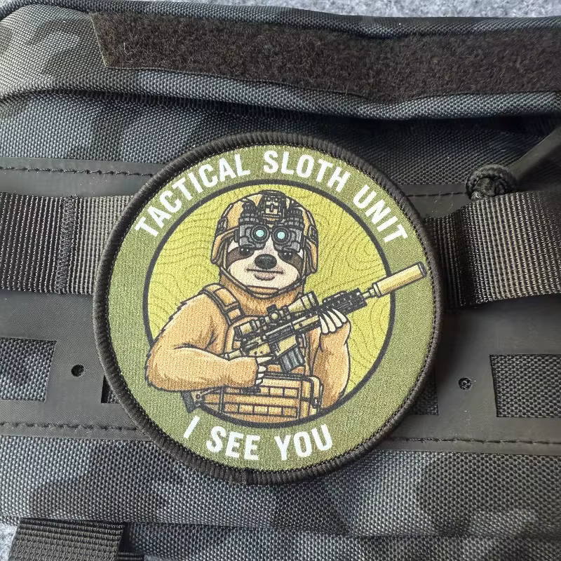 Parche táctico perezoso francotirador con gancho y bucle militar - imagen 2