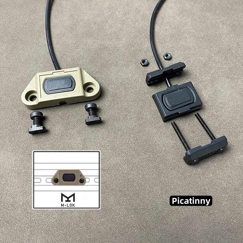 SOTAC ModButton Lite interruptor de presión Picatinny y M-LOK - imagen 3