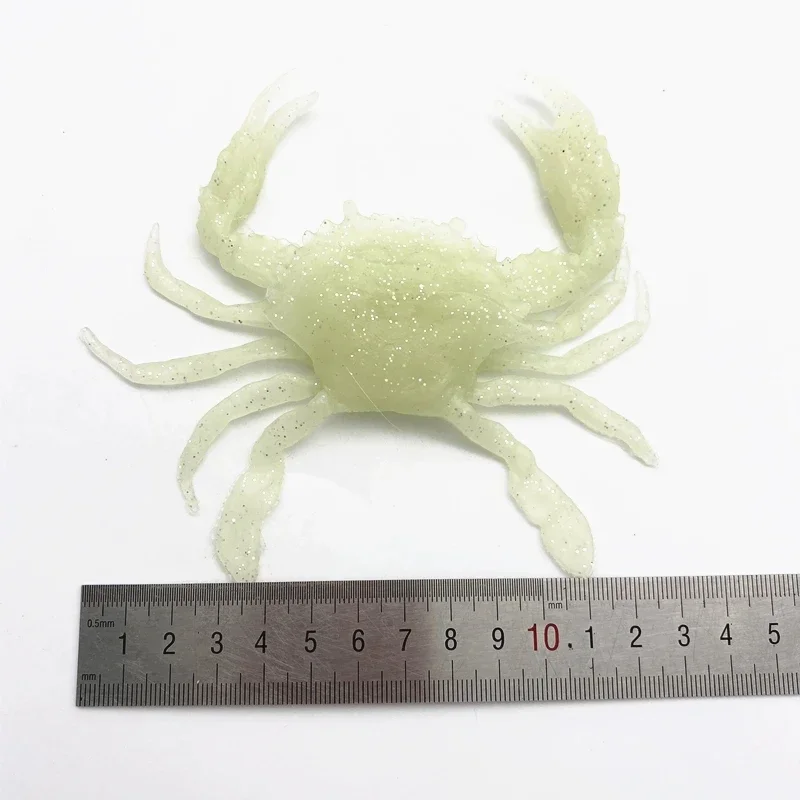Señuelo cangrejo artificial 36g luminoso para pesca mar - imagen 4
