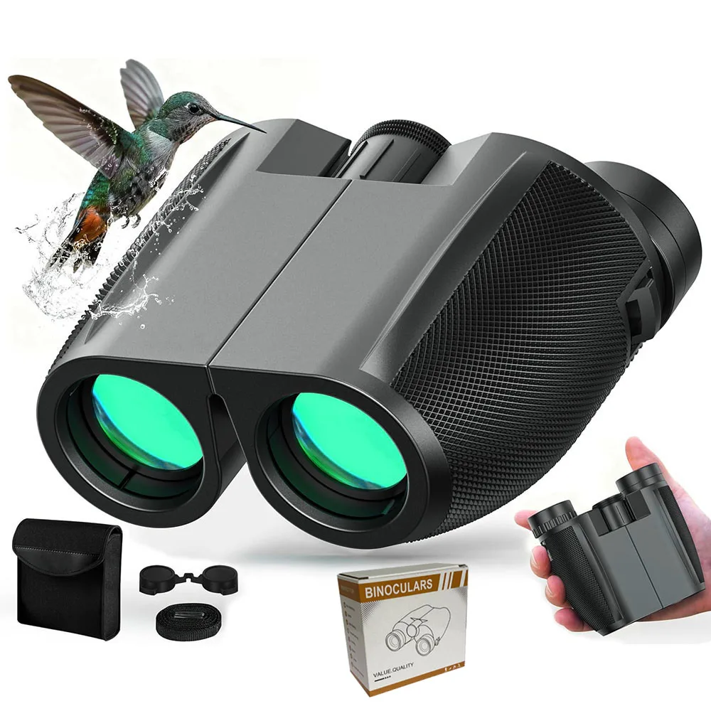 Binoculares 12x25 HD BAK4 FMC – Compactos para aves y caza - imagen 2