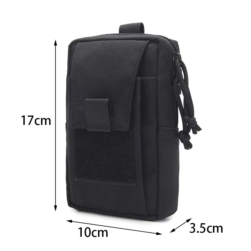 Bolsa MOLLE en uso