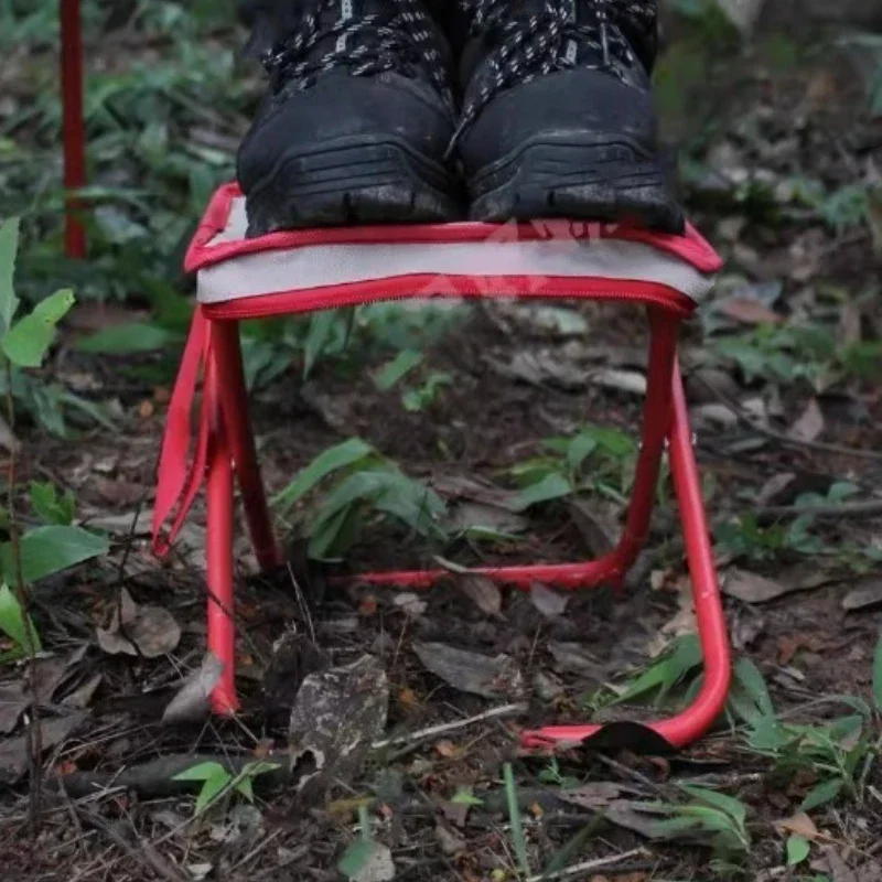 Silla plegable ultraligera portátil outdoor retráctil para pesca - imagen 4