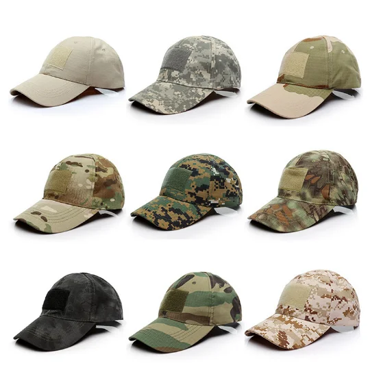 Gorra en uso airsoft