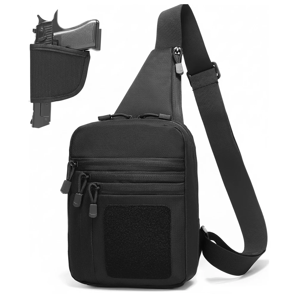 Bolso táctico de pecho con aspecto discreto