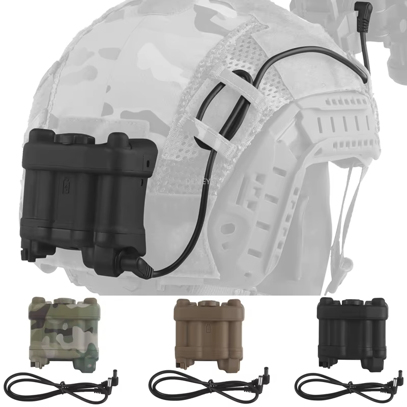 AN/PVS-31 estuche batería NVG para montaje en casco táctico - imagen 2