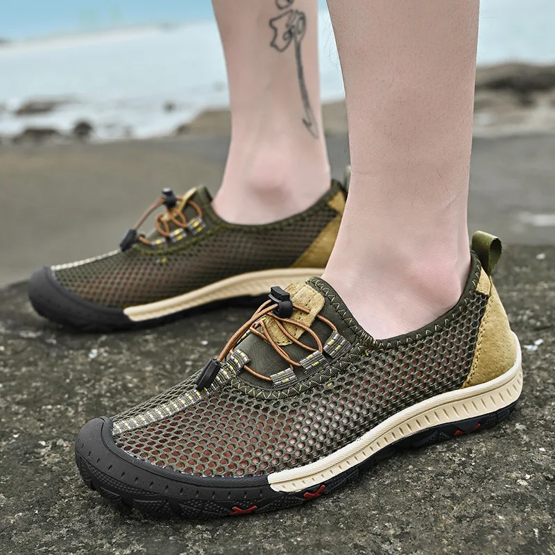 Zapatillas senderismo hombre transpirables outdoor - imagen 2
