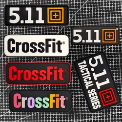 Parche PVC nombre CrossFit termoadhesivo para ropa