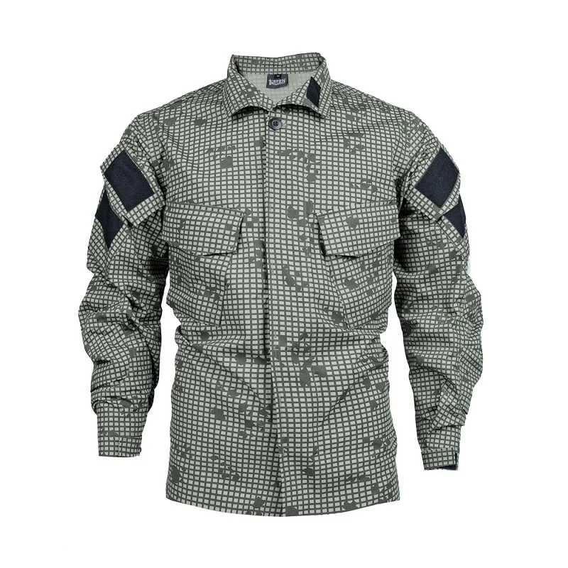 Chaqueta táctica de algodón manga larga para entrenamiento aire libre - imagen 3