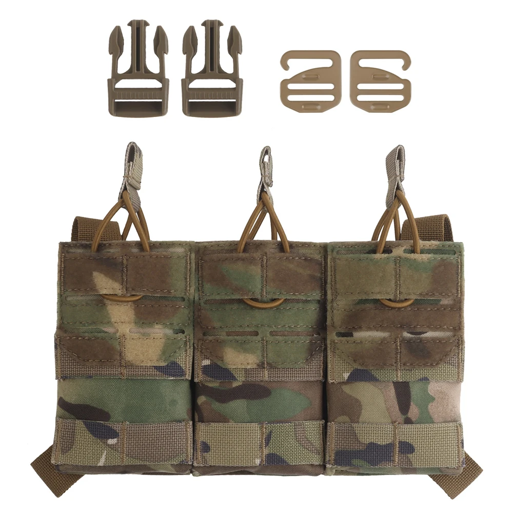 Panel frontal táctico AG 3 MOLLE para cargadores M4 de 5,56 mm