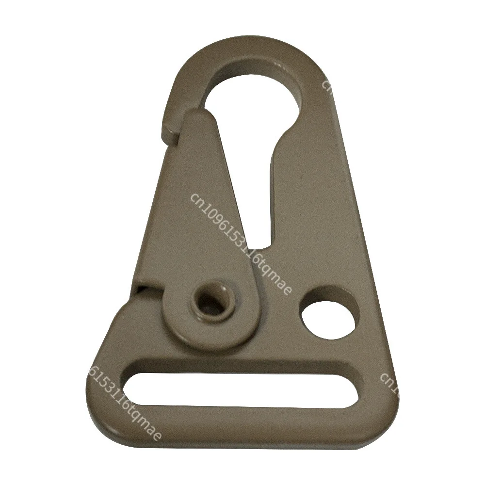 Mosquetón táctico tipo HK de acero aleación para paracord - imagen 4