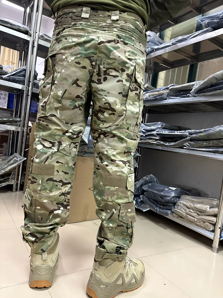 Pantalones Tácticos G3 PRO – Ripstop, Camuflaje CP, Resistencia y Confort - imagen 4