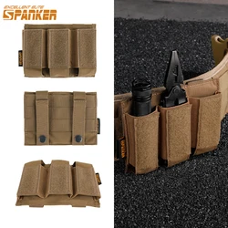 Portacargadores táctico triple 9mm con sistema MOLLE