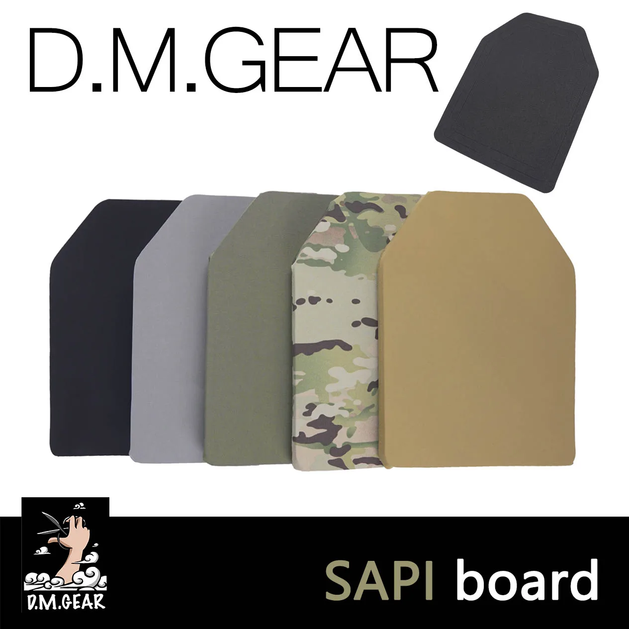 DMGear Chaleco Táctico Espuma Eva Unisex Caza Aire Libre Juegos Guerra