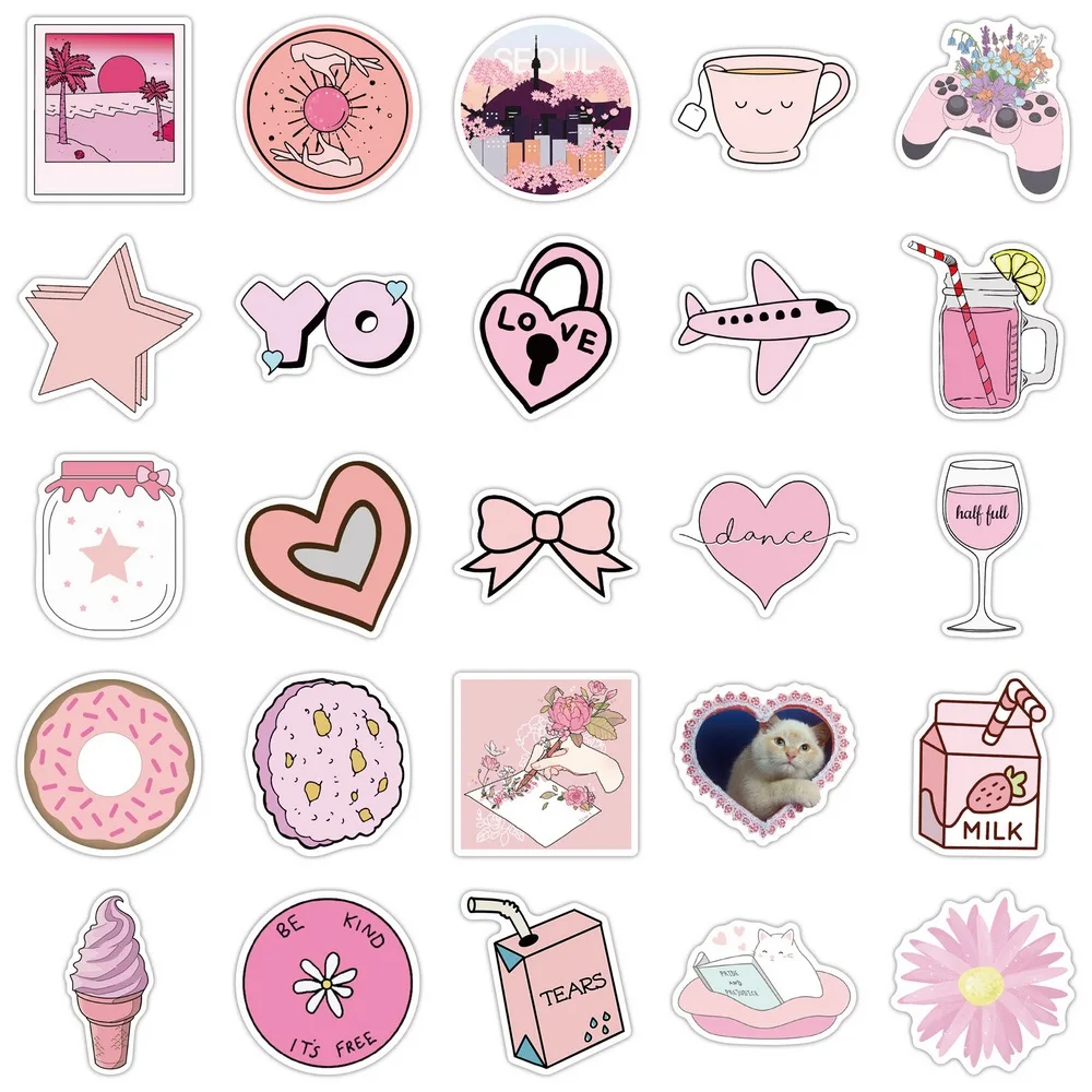 Diseños rosas para personalizar objetos