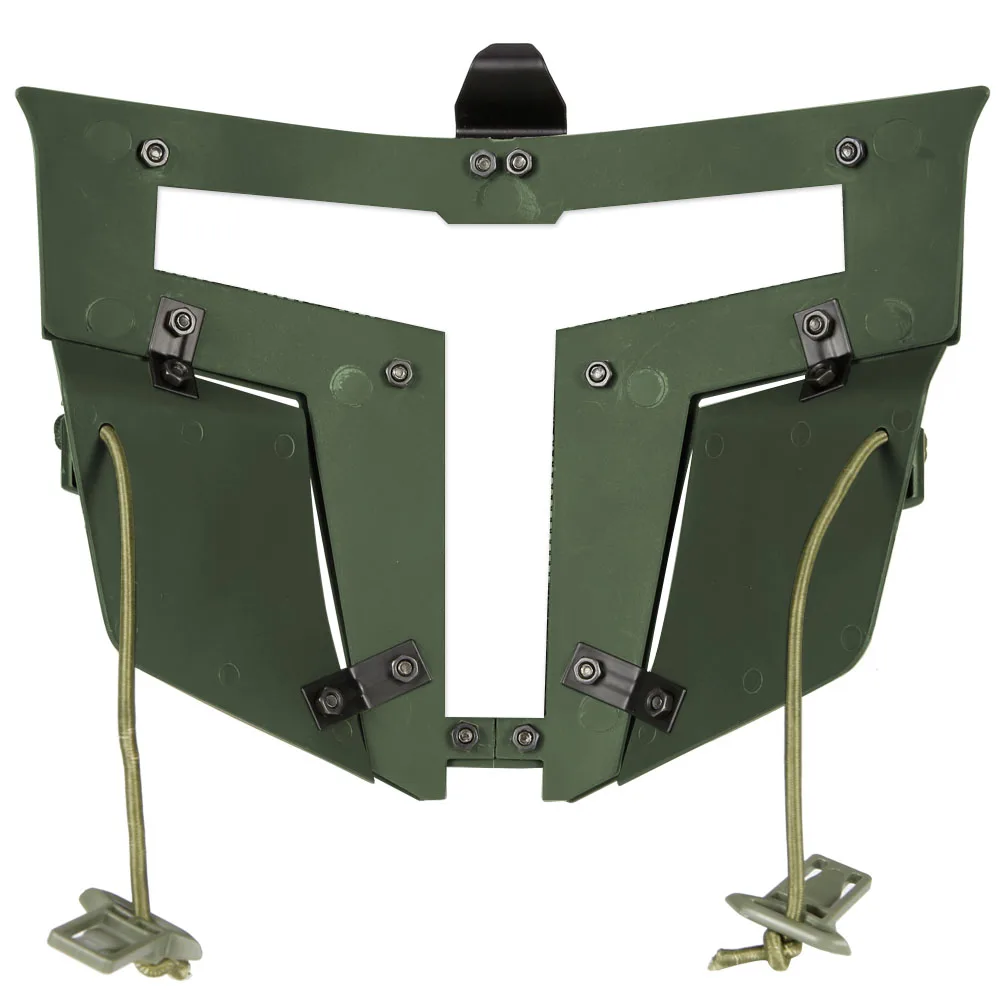 Máscara táctica completa transpirable de malla metálica para airsoft - imagen 4