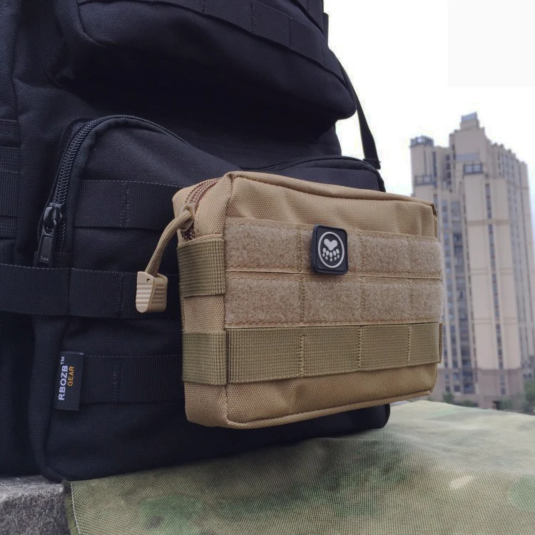 Cinturón Táctico Molle con Bolsa EDC Impermeable y Portacargadores - imagen 3