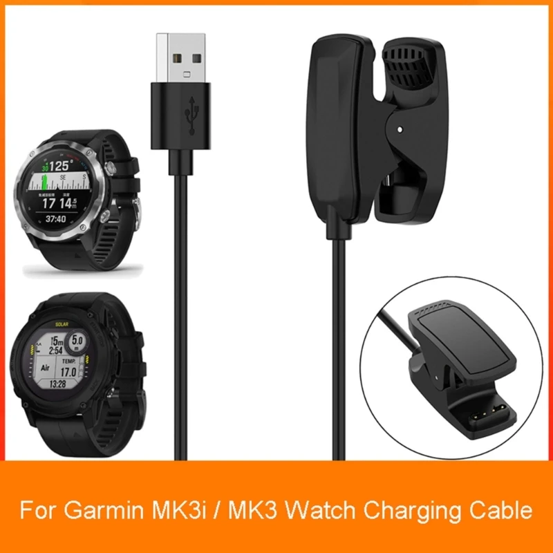 Cable clip carga reloj inteligente MK3/MK3i – 100mm compatible - imagen 2