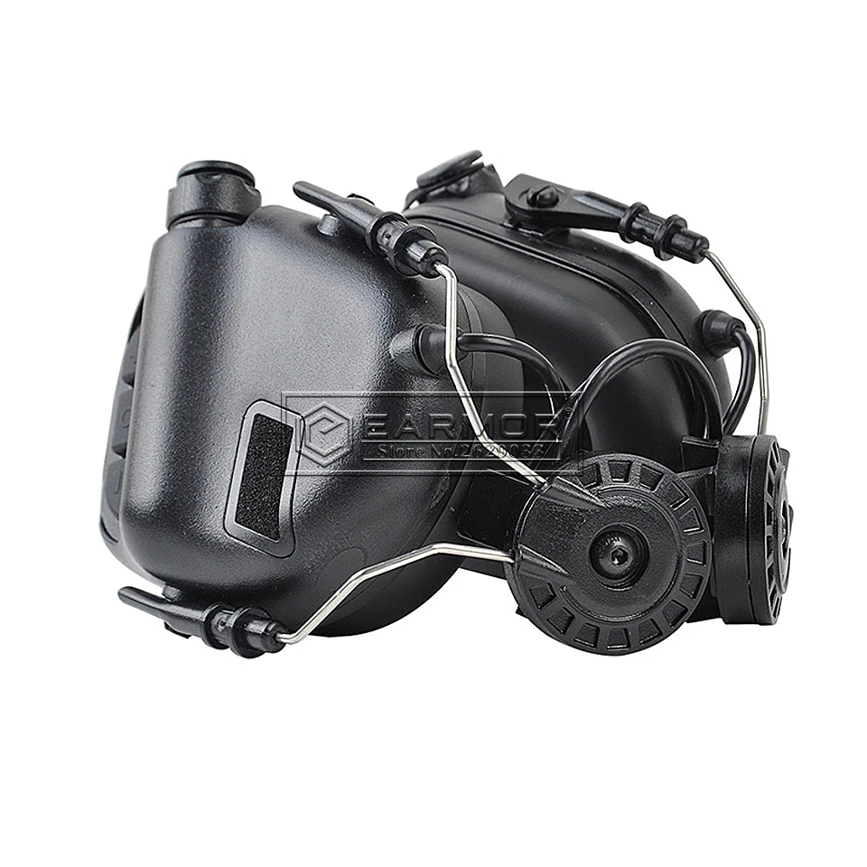Earmor M31H auriculares tácticos con cancelación de ruido para casco