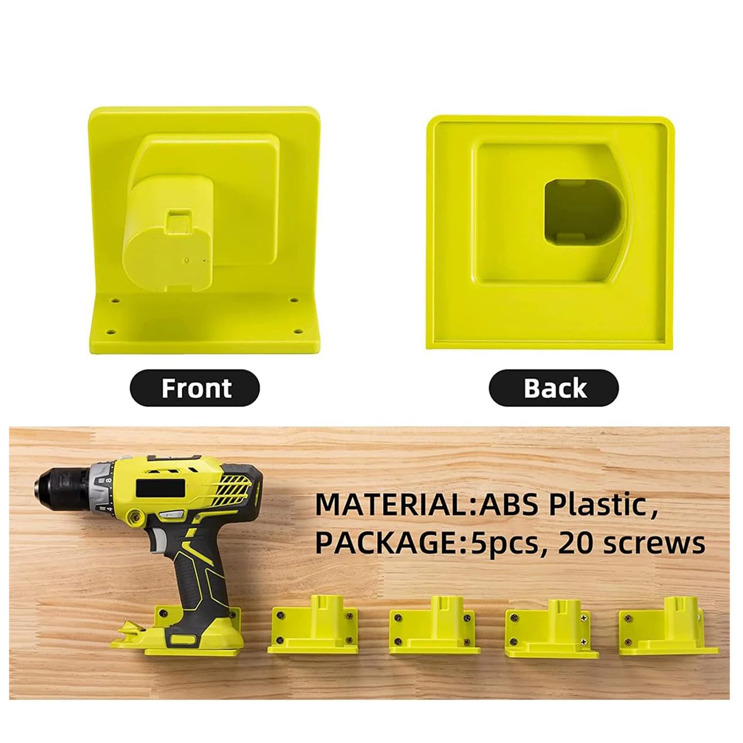 Ryobi Soporte de pared para taladro 18V y herramientas - imagen 3