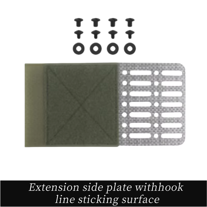 Panel lateral MOLLE TEGRIS con gancho y bucle para chaleco - imagen 3