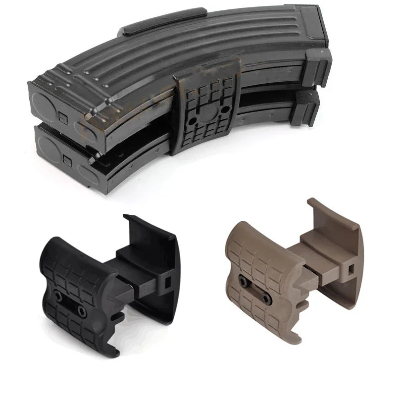 Acoplador de cargador táctico 7.62 para doble cargador AK