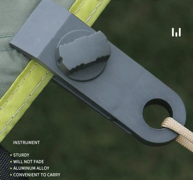 Clips plasticos lona camping ganchos toldo resistentes para exterior - imagen 2