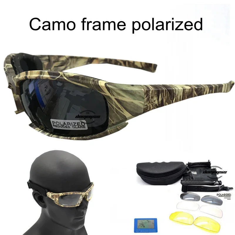 Daisy Gafas Tácticas Polarizadas Deportivas Montaña Protección UV
