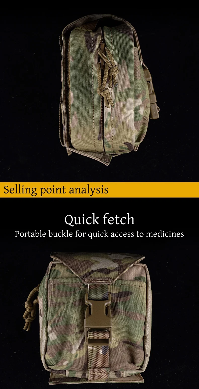 Botiquín MOLLE en mochila