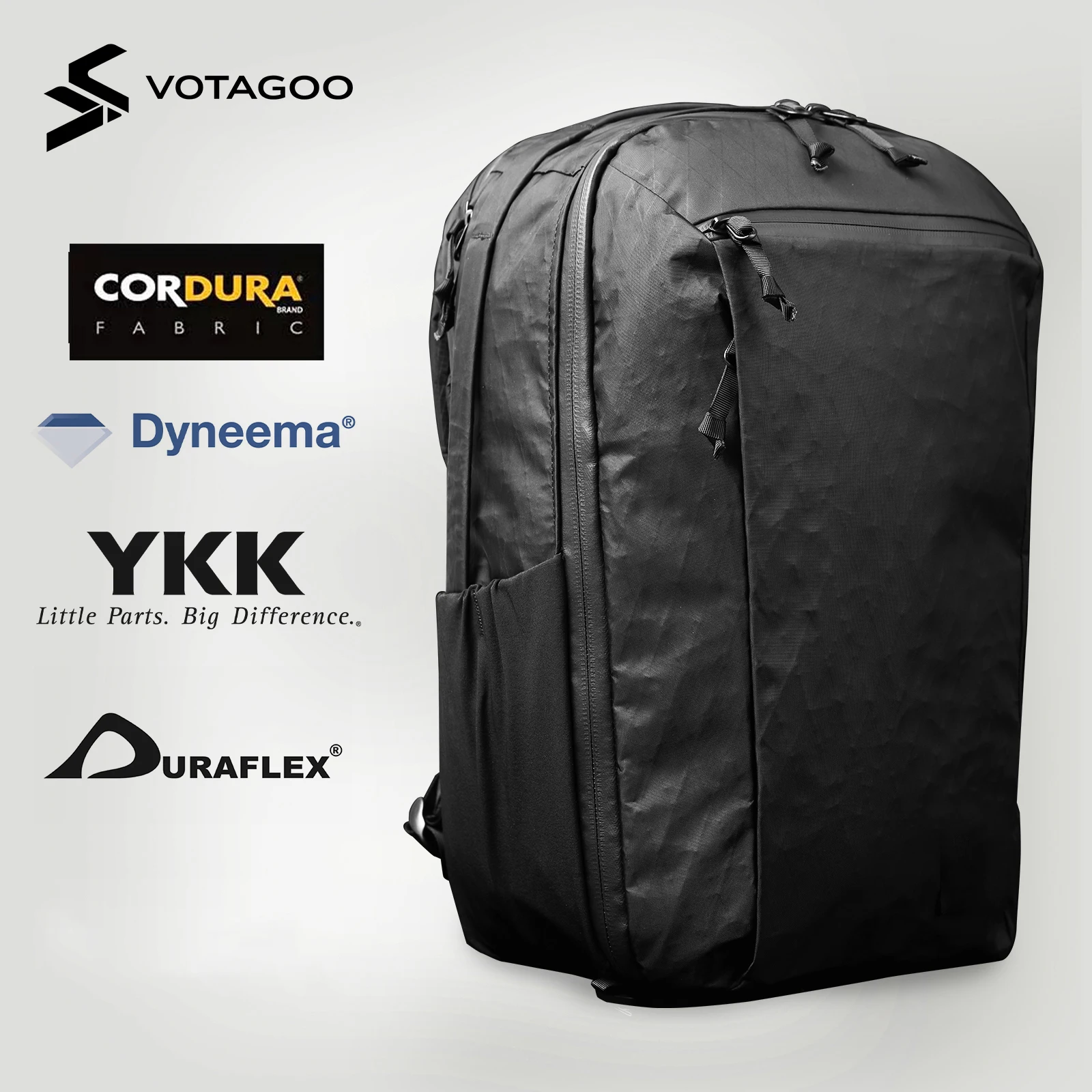 VOTAGOO Mochila táctica impermeable para ordenador portátil de exterior