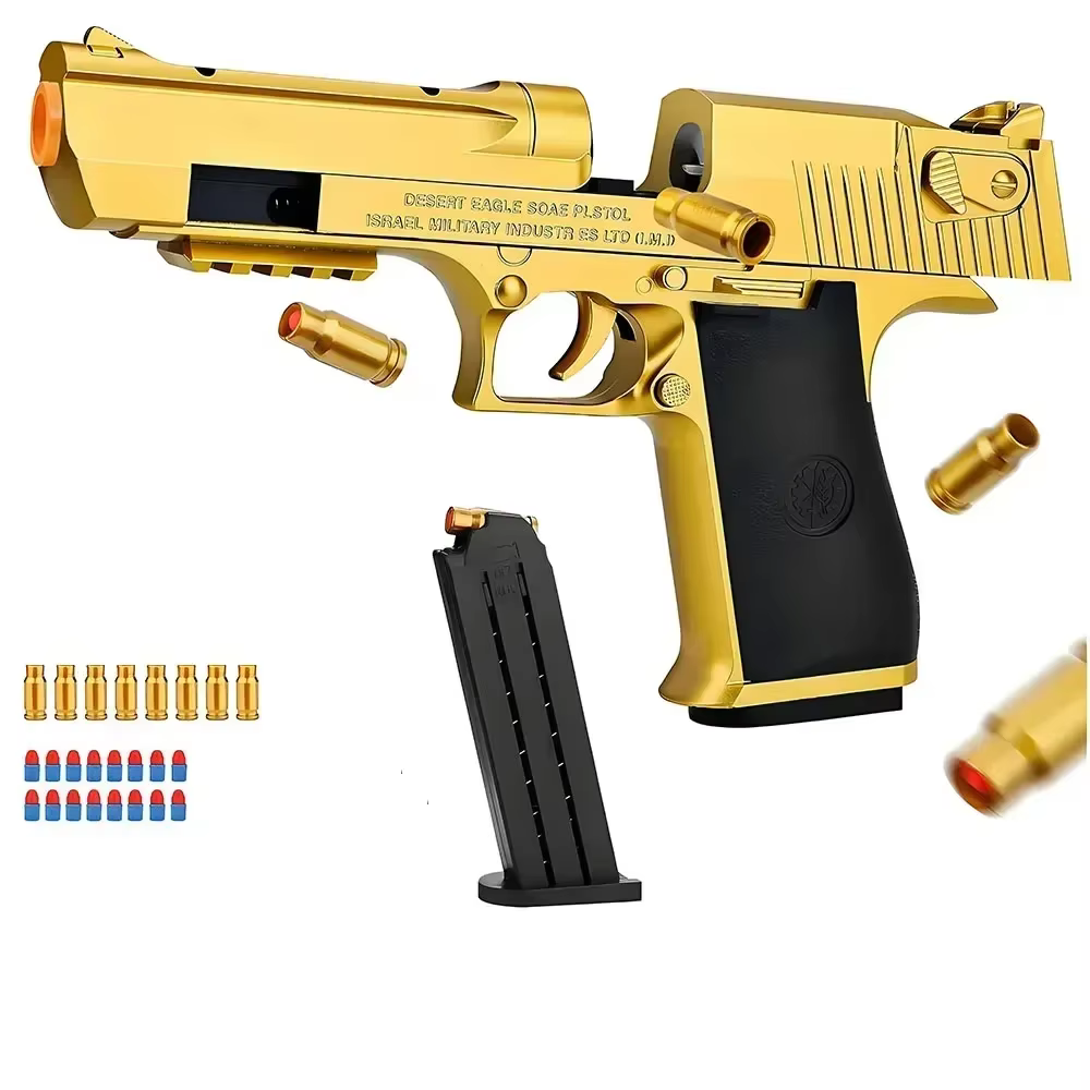ZEducational pistola de airsoft educativa con casquillos y espuma - imagen 5