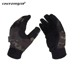 Emersongear guantes tácticos ligeros camuflaje dedos completos Airsoft