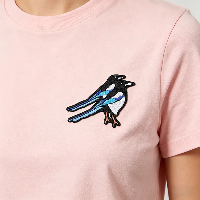 Parche bordado termoadhesivo de cuervo táctico, para gorra y bolso - imagen 3