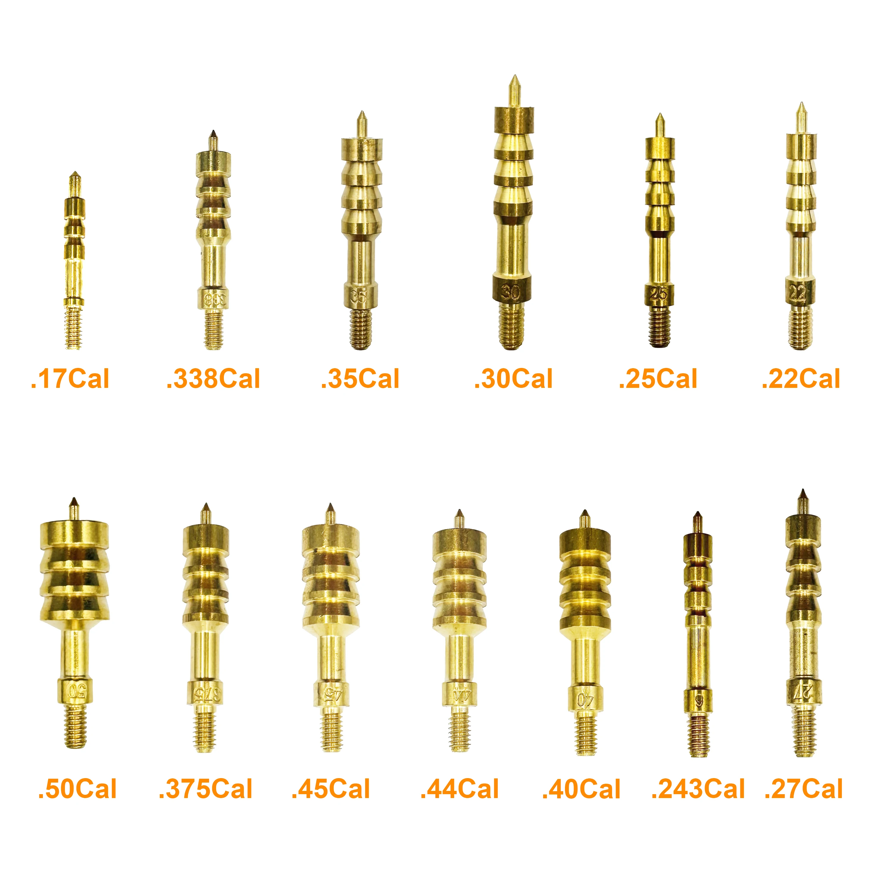 Jag de latón 8/32 para limpieza rifle y pistola – Multiple calibres - imagen 4