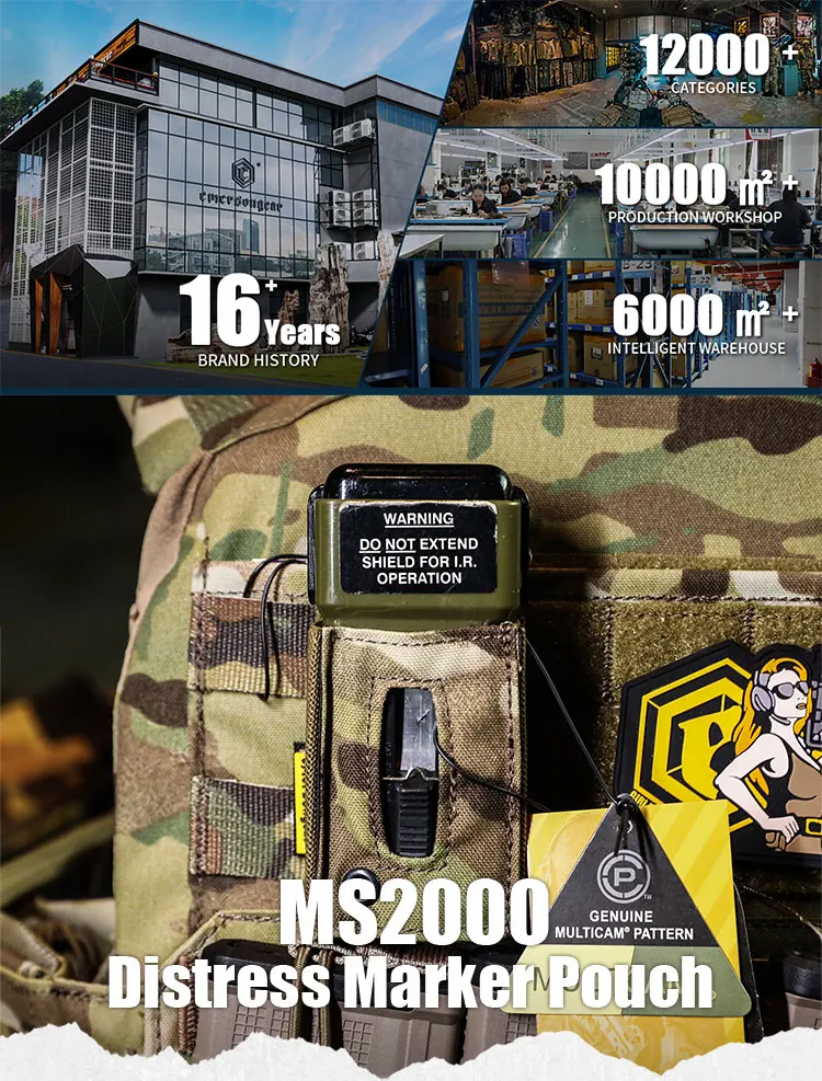 Bolsa protectora táctica para MS2000 en Cordura 500D