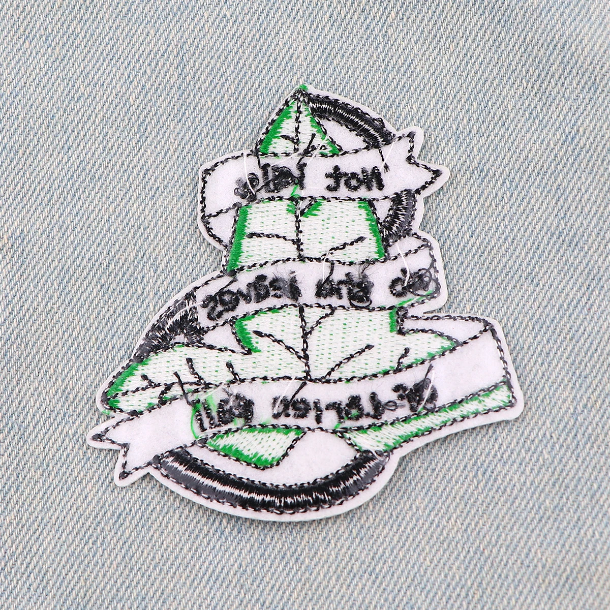 Parche militar hojas verdes camuflaje – Bordado táctico para planchar - imagen 4