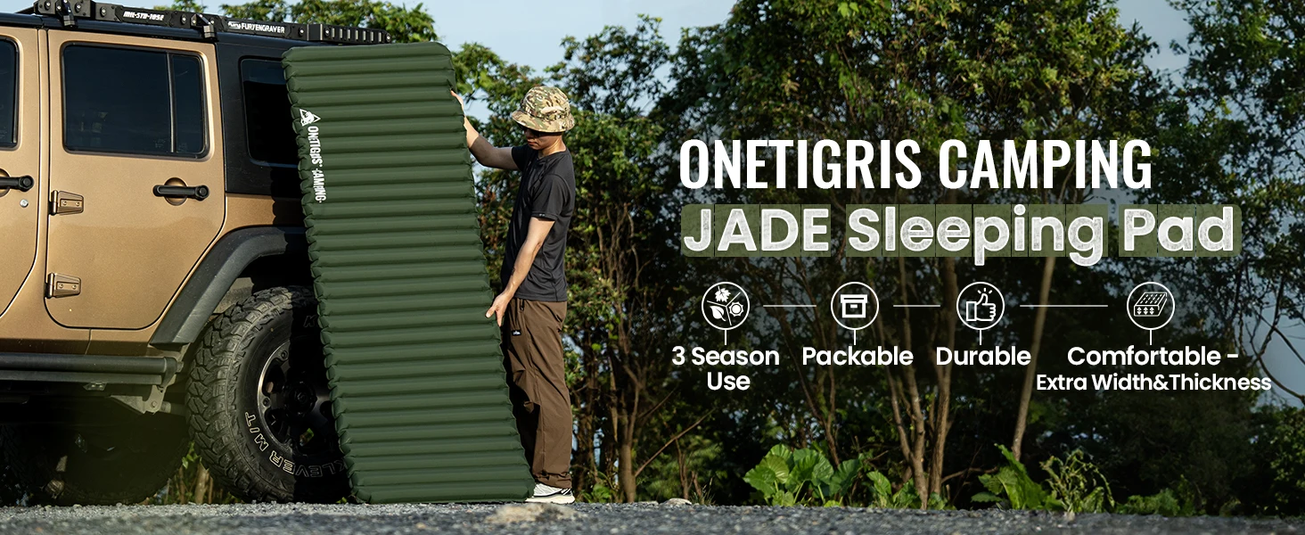 Colchón inflable OneTigris para uso exterior