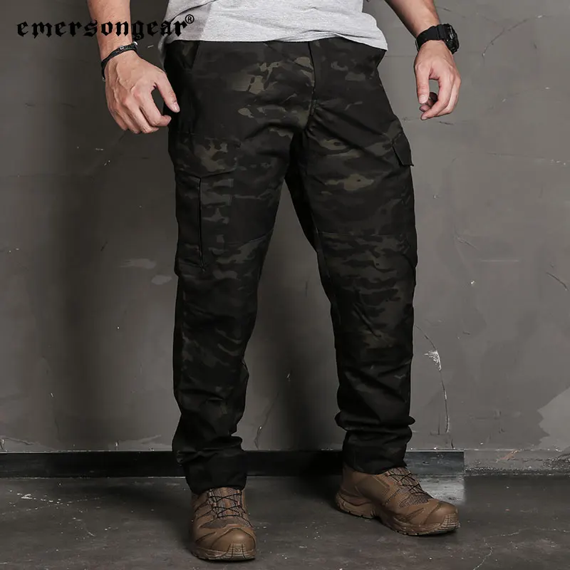 Emersongear Pantalones Tácticos Azul Hombre Ergonómicos Cargo - imagen 2