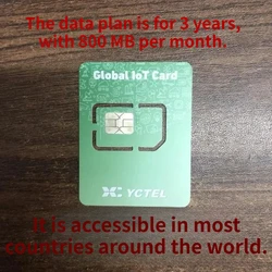 Tarjeta SIM IoT M2M global física y virtual con varios APN