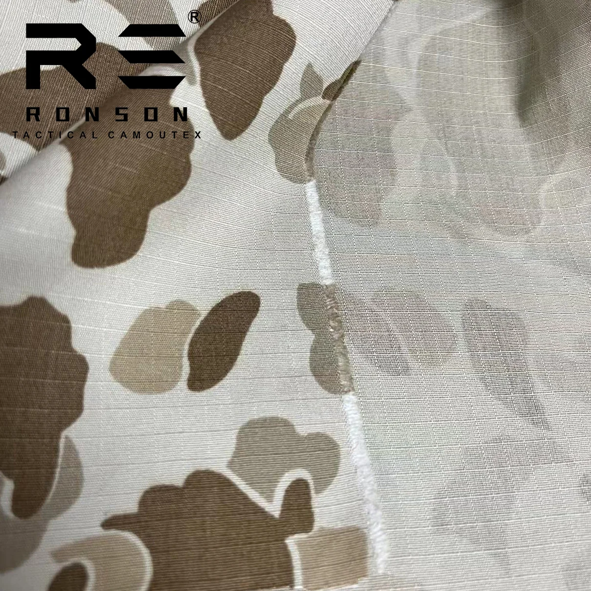 Tela táctica ripstop camuflaje Duck Hunter Desert Camo - imagen 4