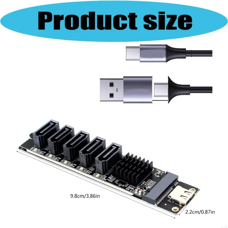 Adaptador USB a SATA para SSD – Conexión rápida y estable - imagen 5